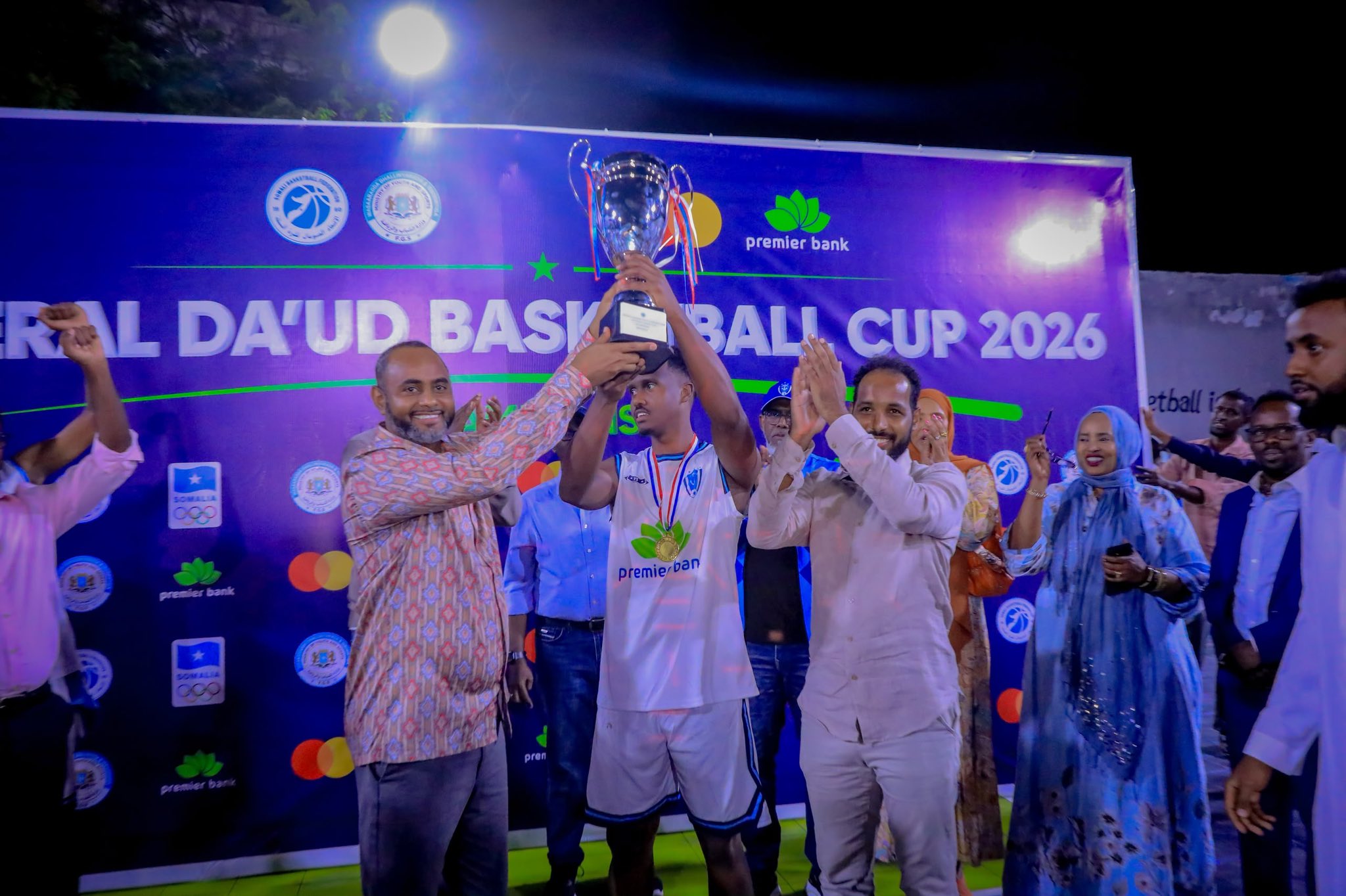 Speaker of the Parliament, Acting President Closes General Da’uud Basketball Final